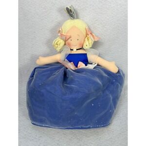 North American Bear Co Fancy Prancy Princess Topsy Turvy Plush Doll Blue Yellow